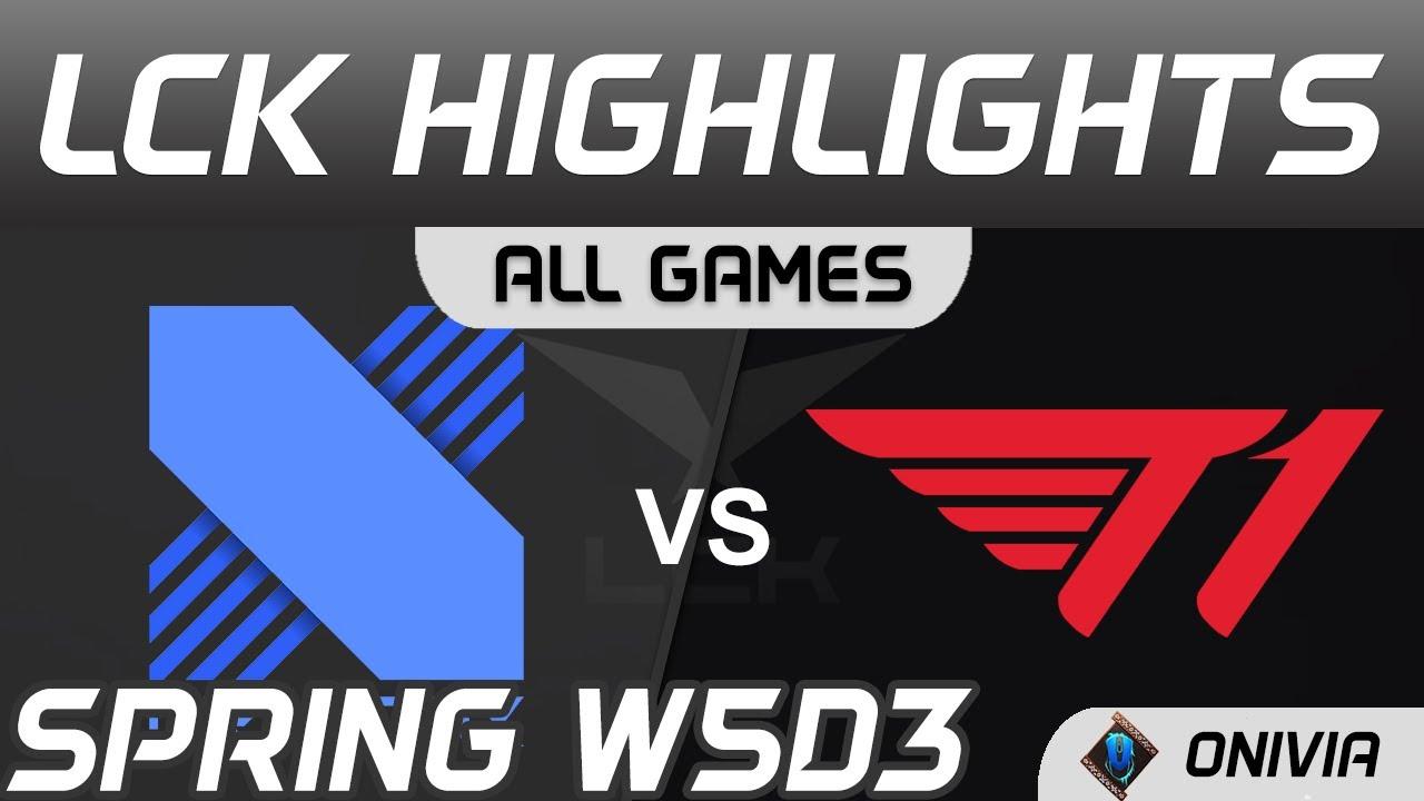 DRX vs T1 Highlights ALL GAMES Spring Season 2021 W5D3 DragonX vs T1 Onivia thumbnail