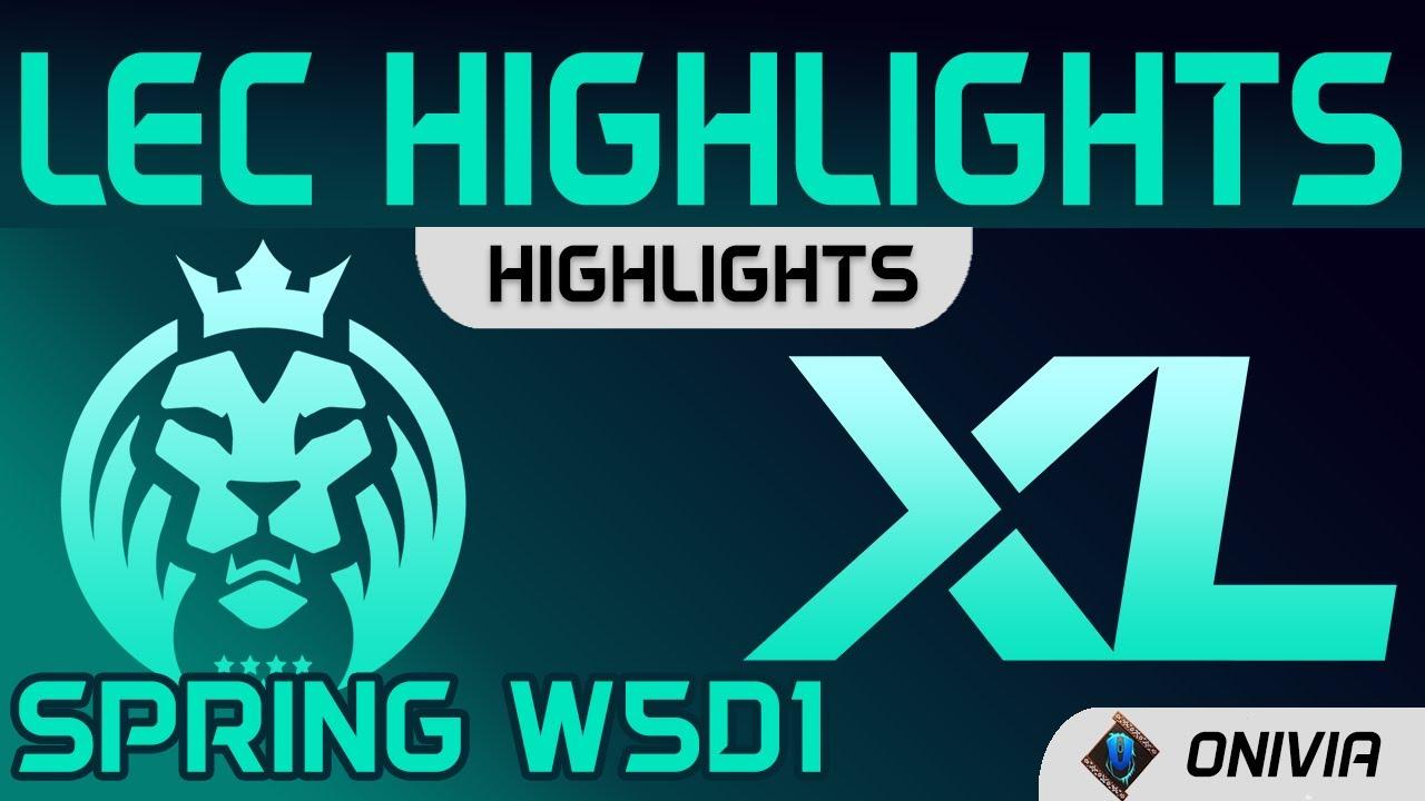 MAD vs XL Highlights LEC Spring Season 2021 W5D1 MAD Lions vs Excel Esports by Onivia thumbnail