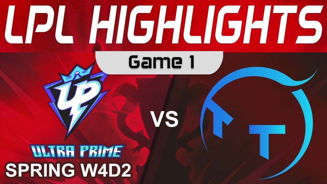 UP vs TT Highlights Game 1 LPL Spring Season 2023 W4D2 Ultra Prime vs ThunderTalk Gaming by Onivia thumbnail