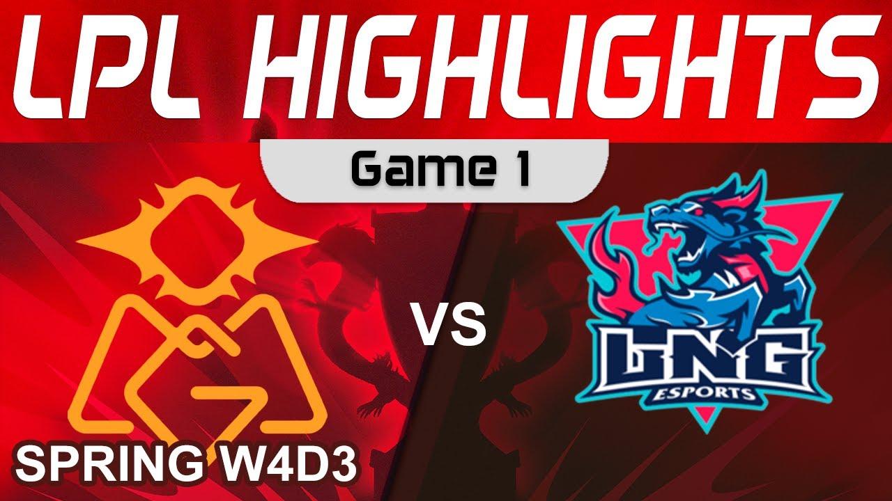 OMG vs LNG Highlights Game 1 LPL Spring Season 2023 W4D3 Oh My God vs LNG Esports by Onivia thumbnail