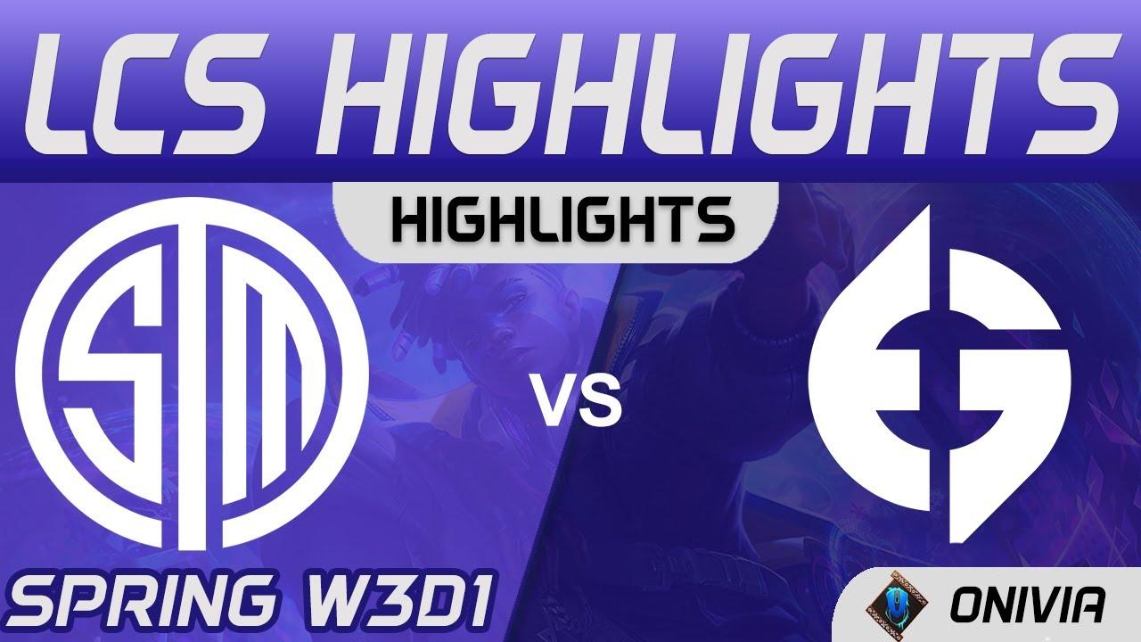 TSM vs EG Highlights LCS Spring Season 2021 W3D1 Team SoloMid vs Evil Geniuses by Onivia thumbnail