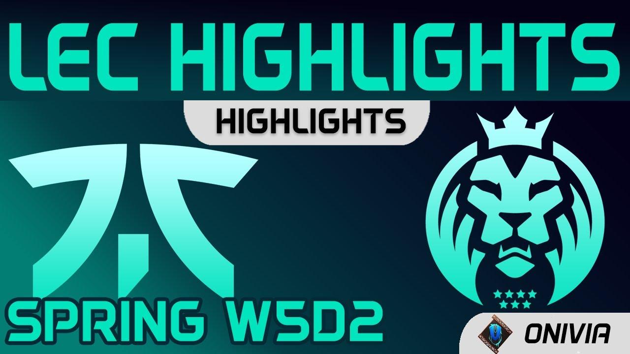 FNC vs MAD Highlights LEC Spring Season 2021 W5D2 Fnatic vs MAD Lions by Onivia thumbnail