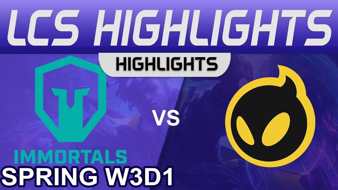 IMT vs DIG Highlights LCS Spring Season 2023 W3D1 Immortals vs Dignitas by Onivia thumbnail