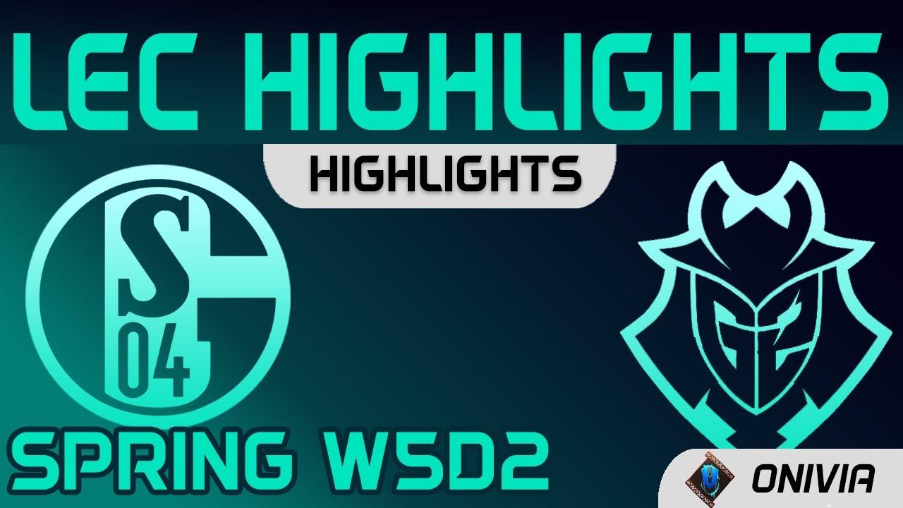 S04 vs G2 Highlights LEC Spring Season 2021 W5D2 Schalke 04 vs G2 Esports by Onivia thumbnail