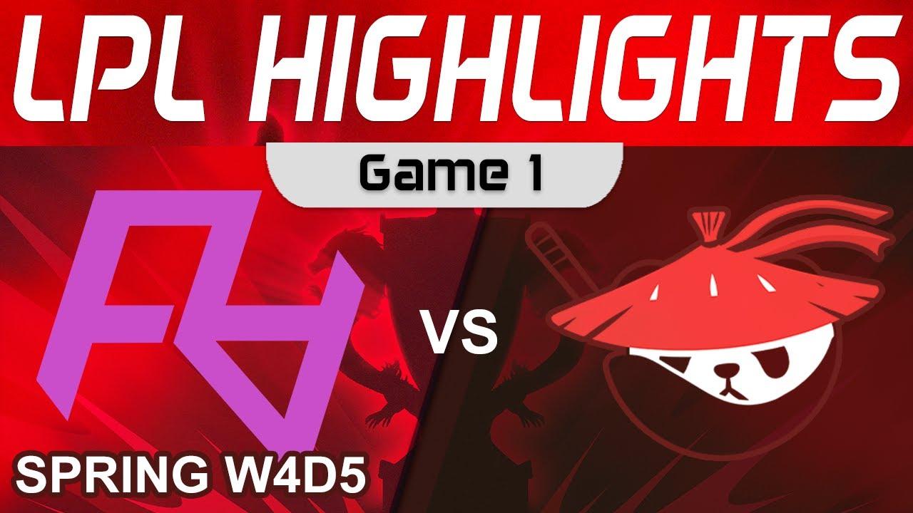 RA vs AL Highlights Game 1 LPL Spring Season 2023 W4D5 Rare Atom vs Anyone's Legend by Onivia thumbnail