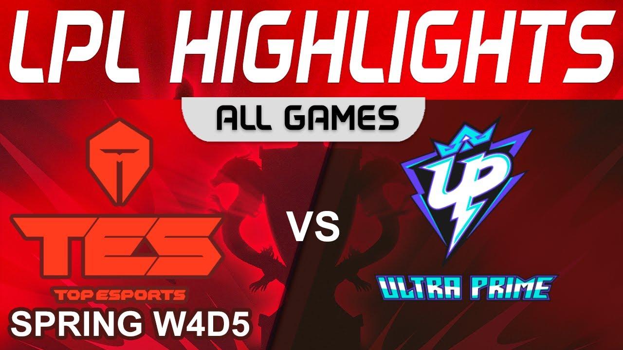 TES vs UP Highlights ALL GAMES LPL Spring Season 2023 W4D5 Top Esports vs Ultra Prime by Onivia thumbnail