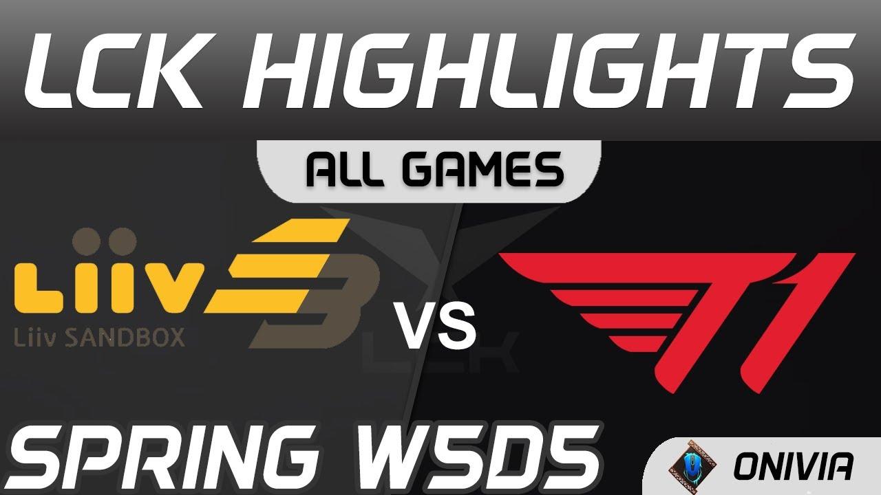 LSB vs T1 Highlights ALL GAMES Spring Season 2021 W5D5 Liiv SANDBOX vs T1 Onivia thumbnail