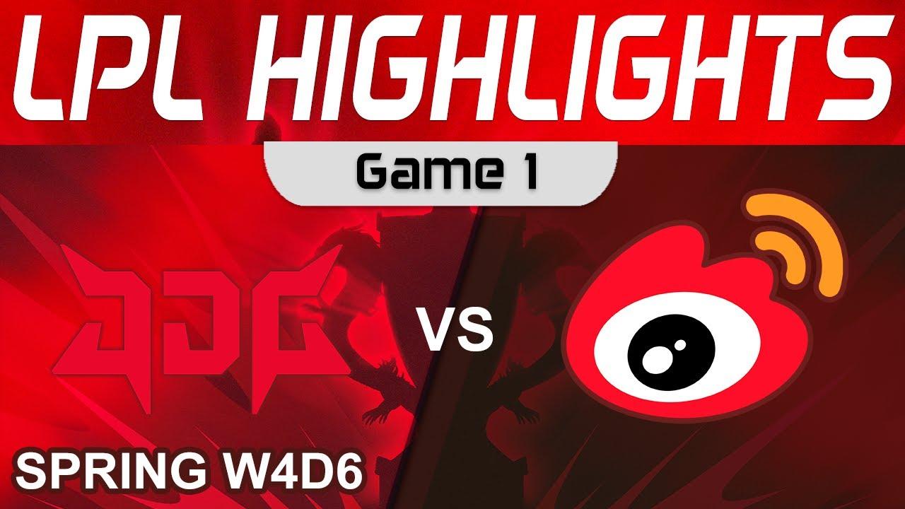 JDG vs WBG Highlights Game 1 LPL Spring Season 2023 W4D6 JD Gaming vs Weibo Gaming by Onivia thumbnail