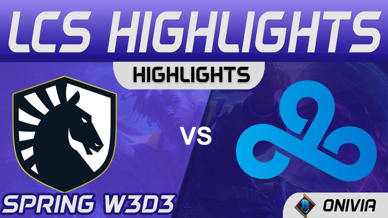 TL vs C9 Highlights LCS Spring Season 2021 W3D3 Team Liquid vs Cloud9 by Onivia thumbnail