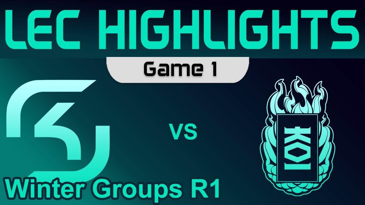 SK vs KOI Highlights Game 1 Winter Groups R1 LEC Winter 2023 SK Gaming vs KOI by Onivia thumbnail