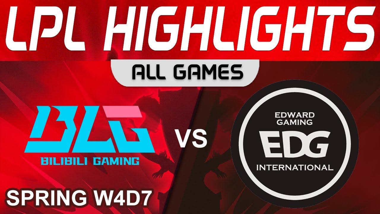 BLG vs EDG Highlights ALL GAMES LPL Spring Season 2023 W4D7 Bilibili Gaming vs EDward Gaming by Oniv thumbnail