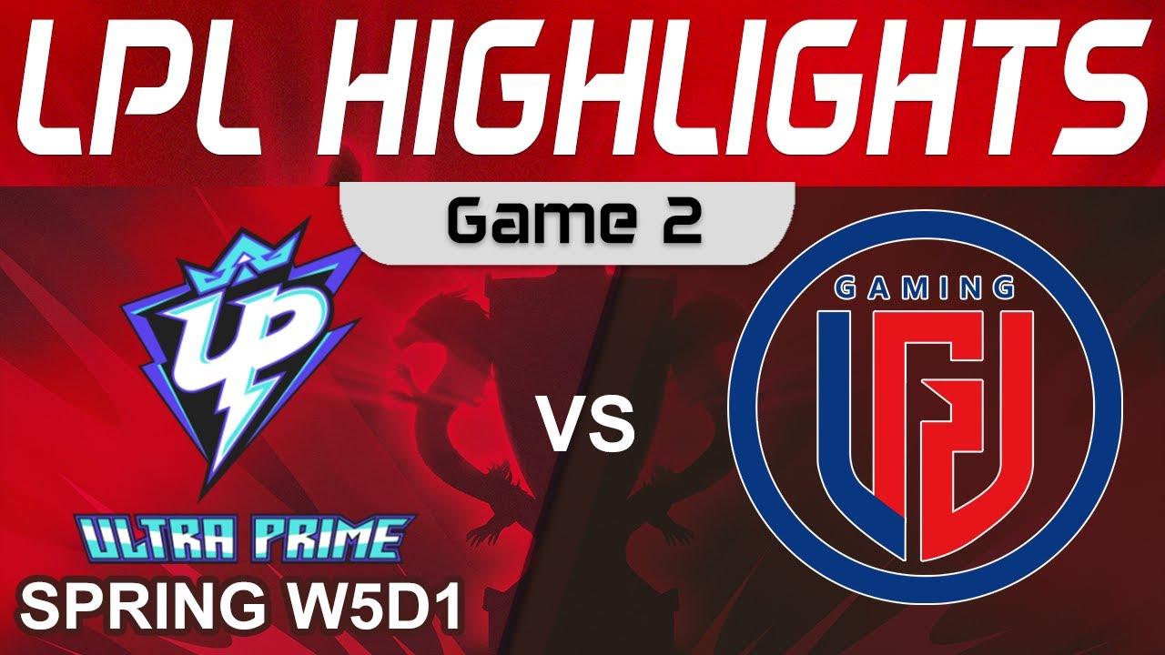 UP vs LGD Highlights Game 2 LPL Spring Season 2023 W5D1 Ultra Prime vs LGD Gaming by Onivia thumbnail