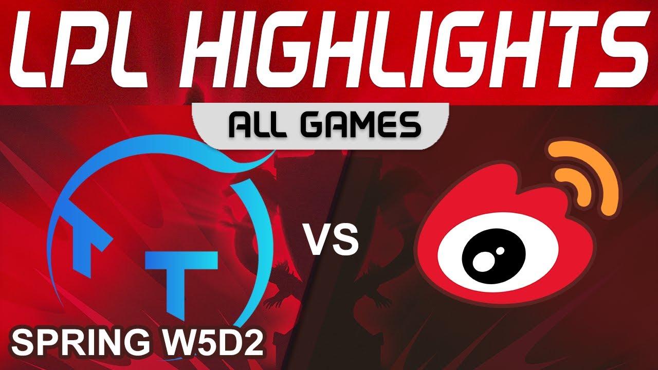 TT vs WBG Highlights ALL GAMES LPL Spring Season 2023 W5D2 ThunderTalk Gaming vs Weibo Gaming by Oni thumbnail