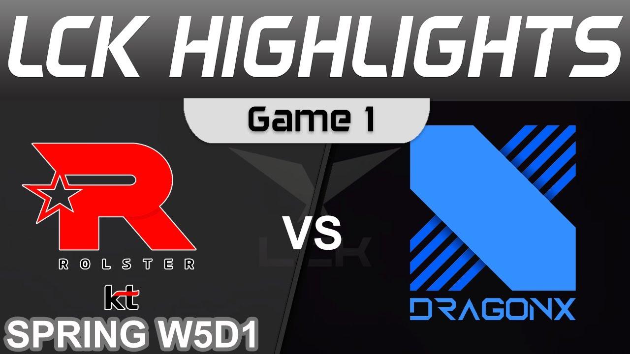 KT vs DRX Highlights Game 1 LCK Spring Season 2023 W5D1 KT Rolster vs DRX by Onivia thumbnail