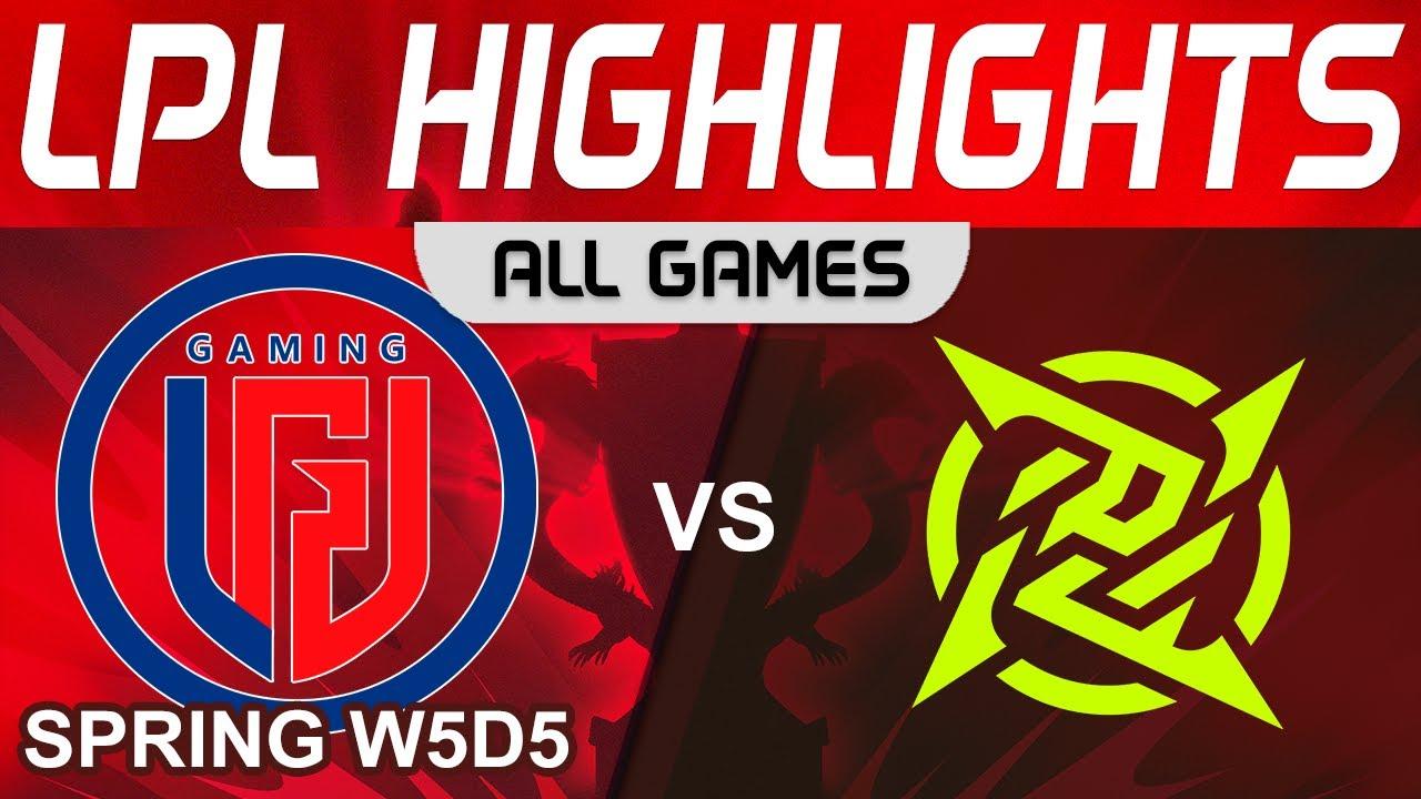 LGD vs NIP Highlights ALL GAMES LPL Spring Season 2023 W5D5 LGD Gaming vs Ninjas in Pyjamas thumbnail