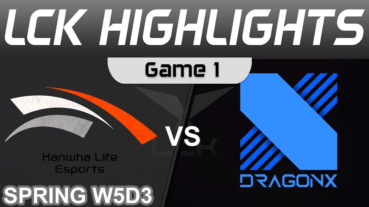 HLE vs DRX Highlights Game 1 LCK Spring Season 2023 W5D3 Hanwha Life Esports vs DRX by Onivia thumbnail