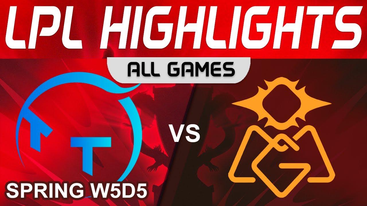 TT vs OMG Highlights ALL GAMES LPL Spring Season 2023 W5D5 ThunderTalk Gaming vs Oh My God by Onivia thumbnail