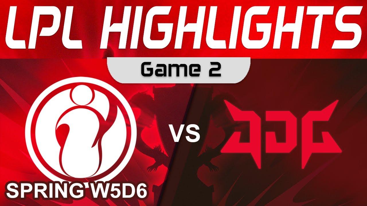 IG vs JDG Highlights Game 2 LPL Spring Season 2023 W5D6 Invictus Gaming vs JD Gaming by Onivia thumbnail