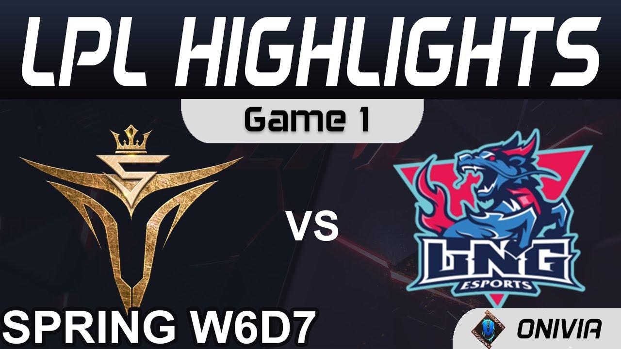 V5 vs LNG  Highlights Game 1 LPL Spring Season 2021 W6D7 Victory Five vs LNG Esports by Onivia thumbnail