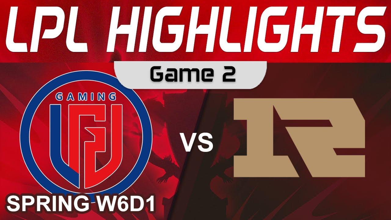 LGD vs RNG Highlights Game 2 LPL Spring Season 2023 W6D1 LGD Gaming vs Royal Never Give Up by Onivia thumbnail