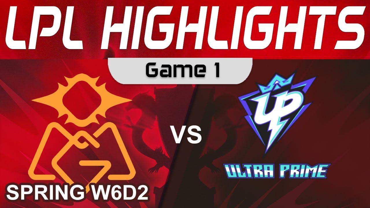 OMG vs UP Highlights Game 1 LPL Spring Season 2023 W6D2 Oh My God vs Ultra Prime by Onivia thumbnail