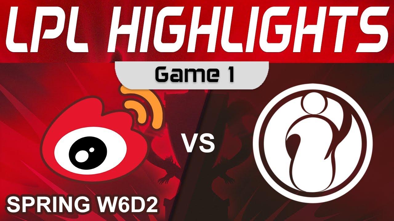 WBG vs IG Highlights Game 1 LPL Spring Season 2023 W6D2 Weibo Gaming vs Invictus Gaming by Onivia thumbnail