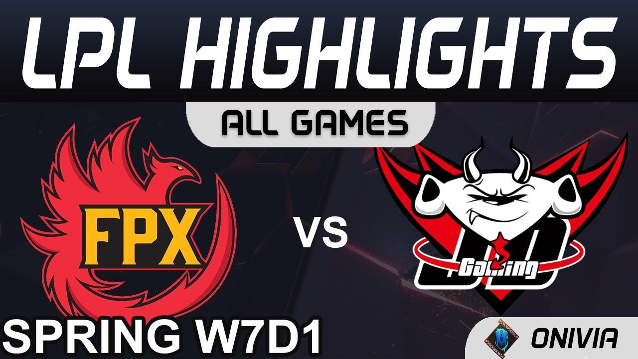 FPX vs JDG Highlights ALL GAMES LPL Spring Season 2021 W7D1 FunPlus Phoenix vs JD Gaming by Onivia thumbnail