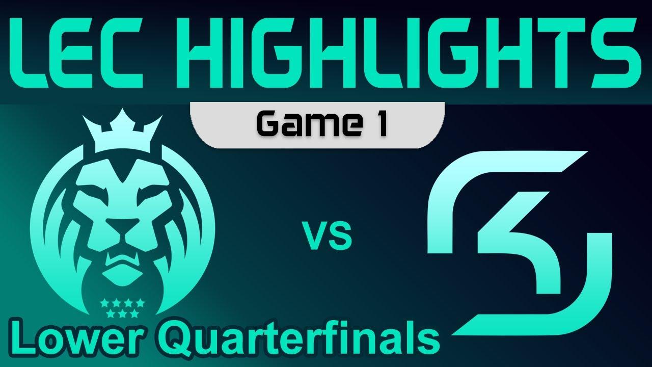 MAD vs SK Highlights Game 1 Lower Quarterfinals R1 LEC Winter 2023 MAD Lions vs SK Gaming by Onivia thumbnail