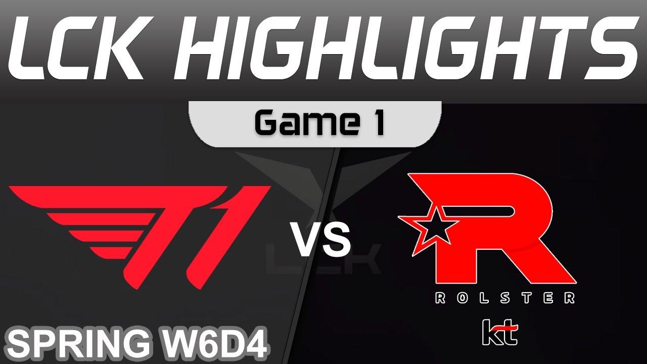 T1 vs KT Highlights Game 1 LCK Spring Season 2023 W6D4 T1 vs KT Rolster by Onivia thumbnail