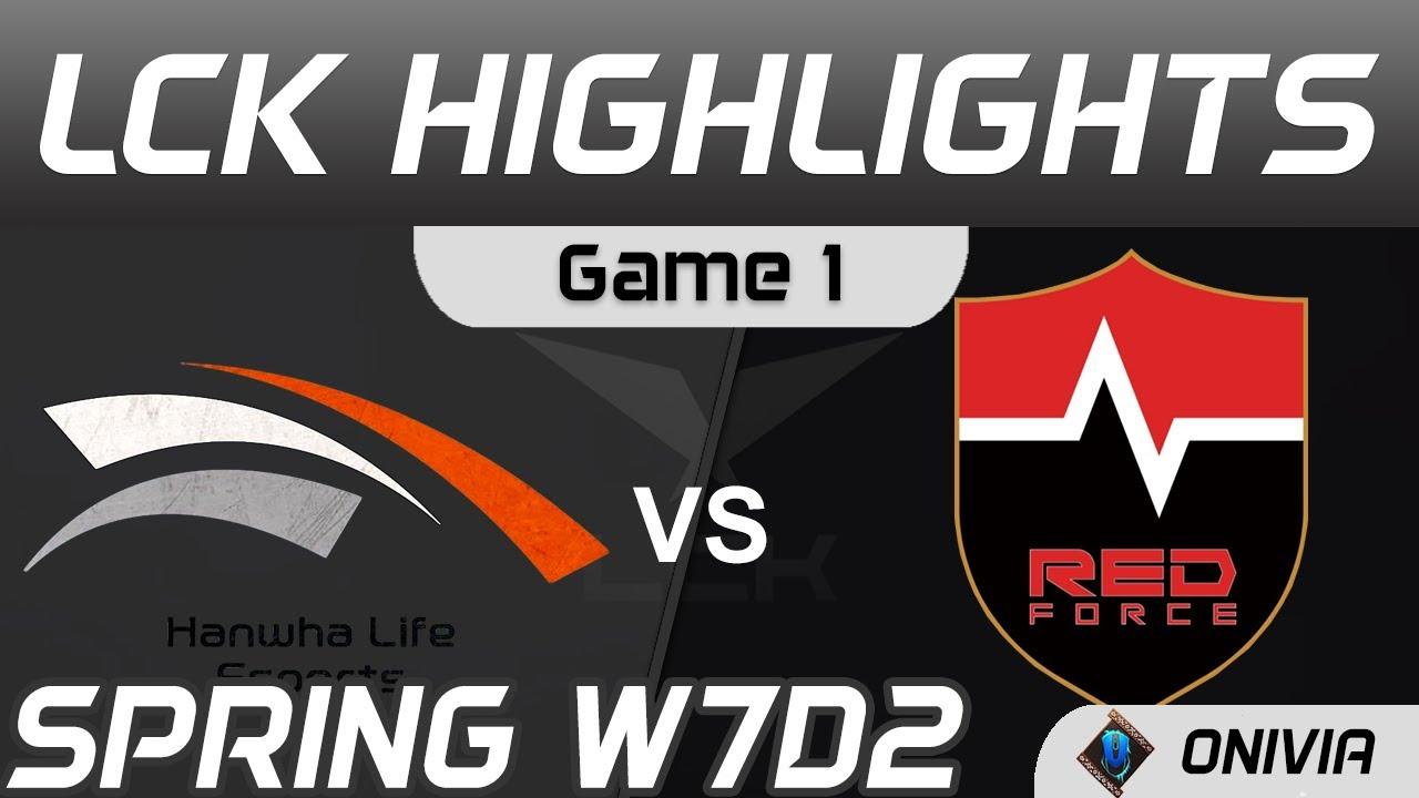 HLE vs NS Highlights Game 1 Spring Season 2021 W7D2 Hanwha Life Esports vs Nongshim RedForce by Oniv thumbnail