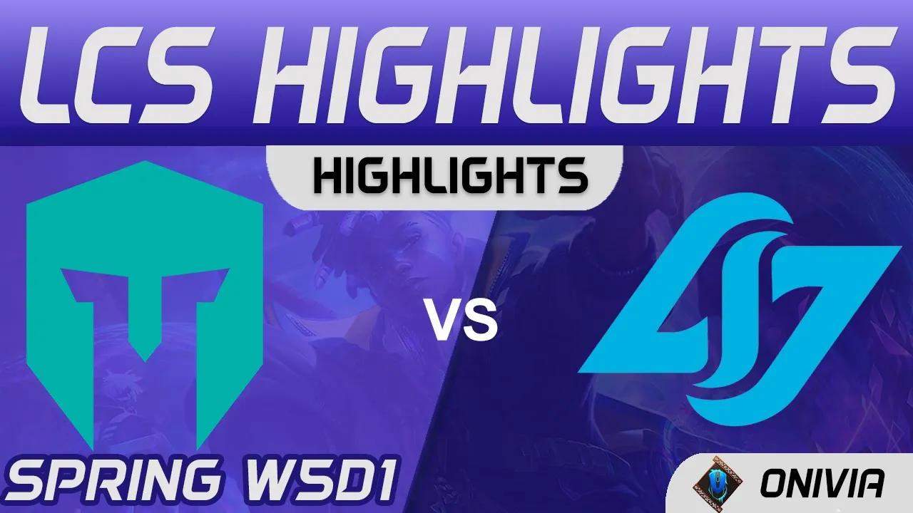 IMT vs CLG Highlights LCS Spring Season 2021 W5D1 Immortals vs Counter Logic Gaming by Onivia thumbnail