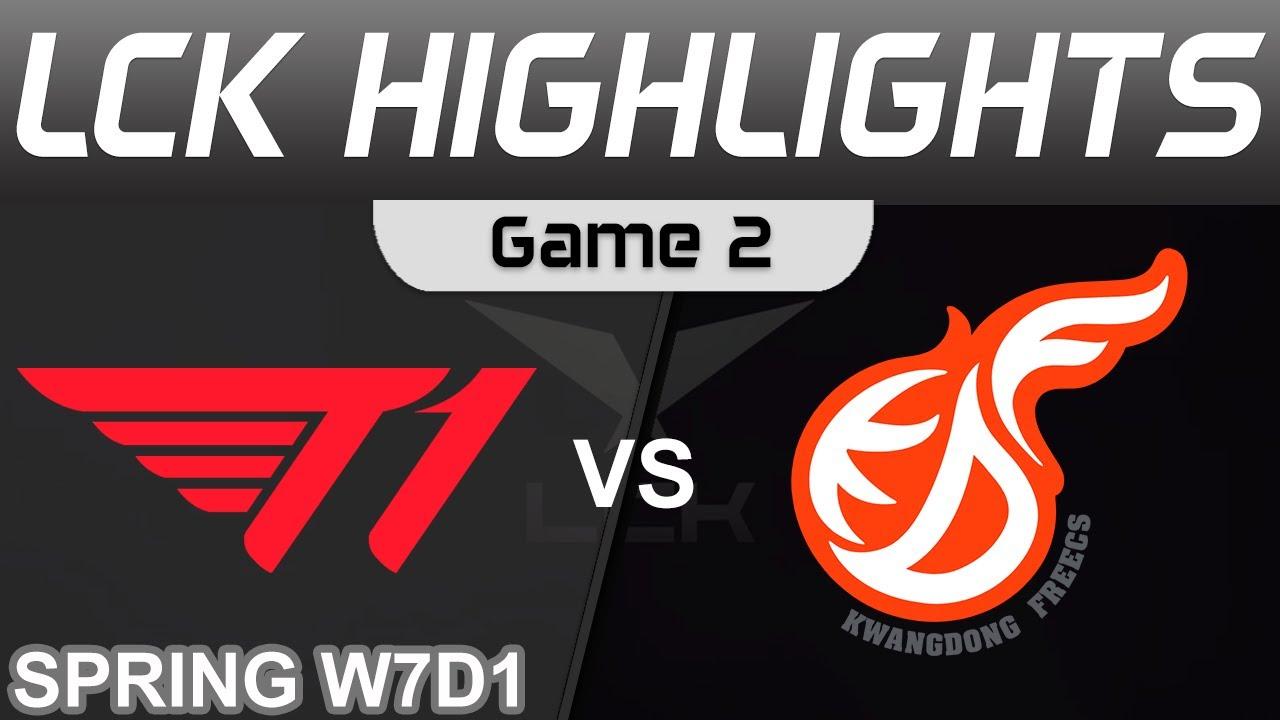 T1 vs KDF Highlights Game 2 LCK Spring Season 2023 W7D1 T1 vs Kwangdong Freecs by Onivia thumbnail