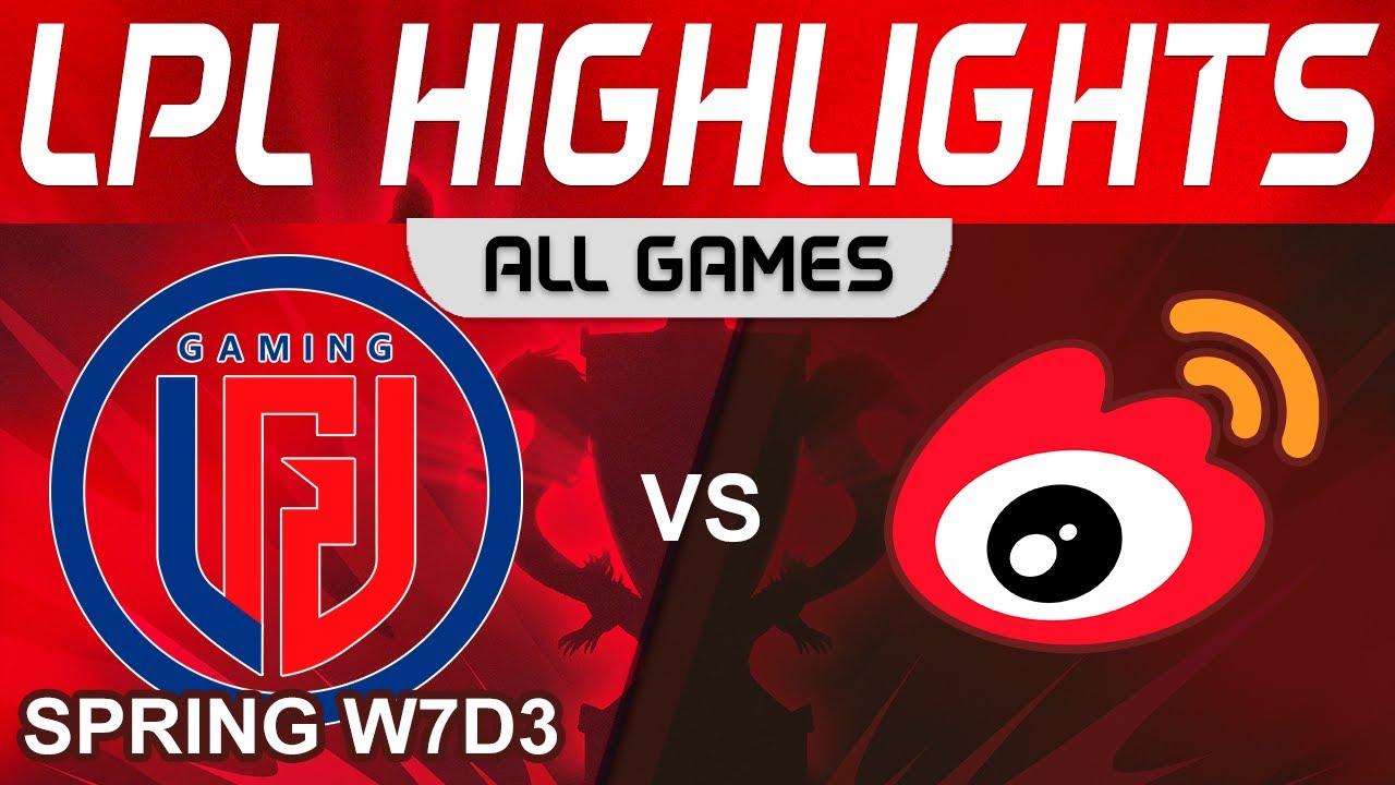 LGD vs WBG Highlights ALL GAMES LPL Spring Season 2023 W7D3 LGD Gaming vs Weibo Gaming by Onivia thumbnail