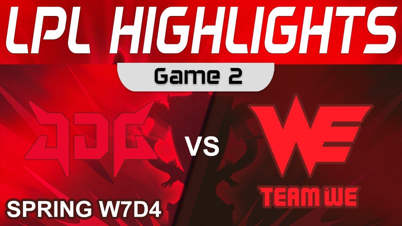 JDG vs WE Highlights Game 2 LPL Spring Season 2023 W7D4 JD Gaming vs Team WE by Onivia thumbnail