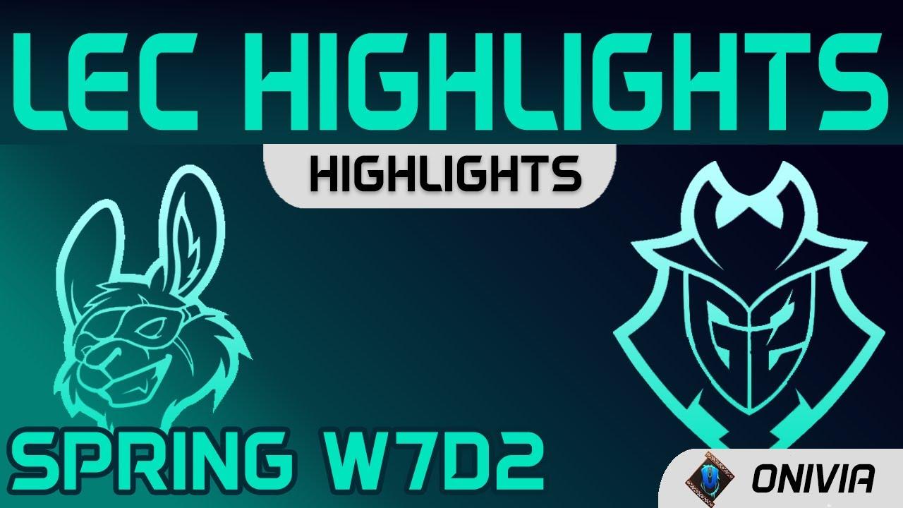 MSF vs G2 Highlights LEC Spring Season 2021 W7D2 Misfits Gaming vs G2 Esports by Onivia thumbnail