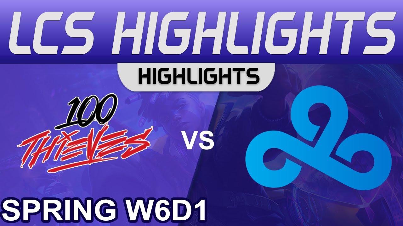 100 vs C9 Highlights LCS Spring Season 2023 W6D1 100 Thieves vs Evil Geniuses by Onivia thumbnail