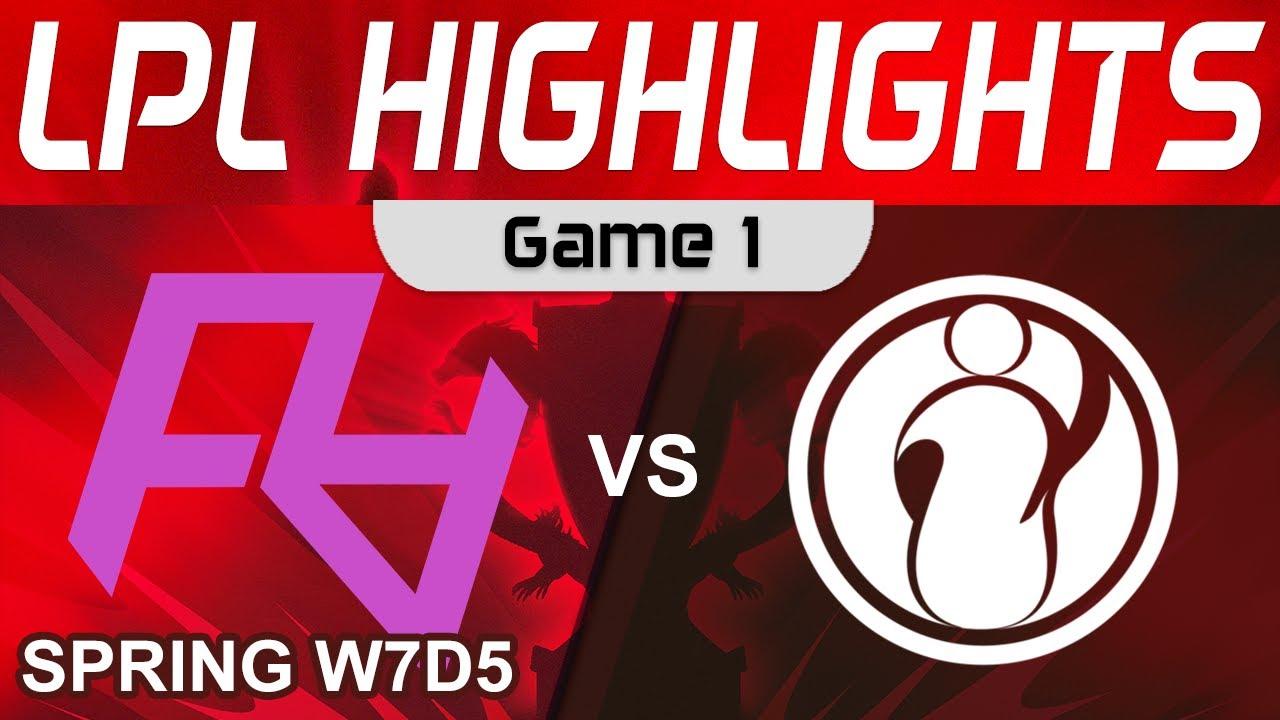 RA vs IG Highlights Game 1 LPL Spring Season 2023 W7D5 Rare Atom vs Invictus Gaming by Onivia thumbnail