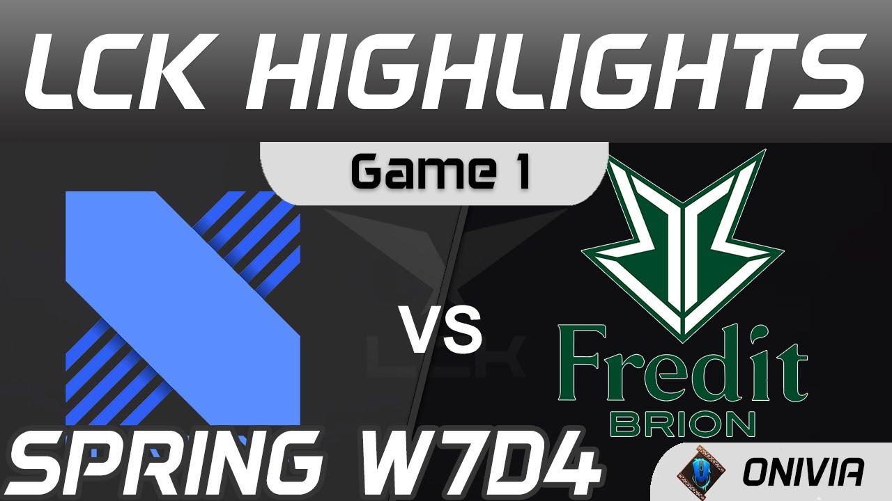 DRX vs BRO Highlights Game 1 Spring Season 2021 W7D4 DragonX vs Fredit BRION by Onivia thumbnail