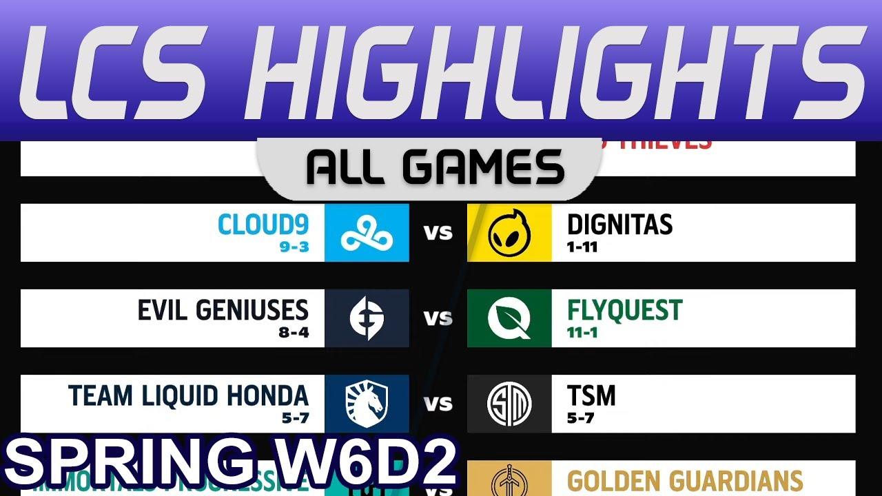 LCS Highlights Week6 Day2 LCS Spring 2023 All Games By Onivia thumbnail