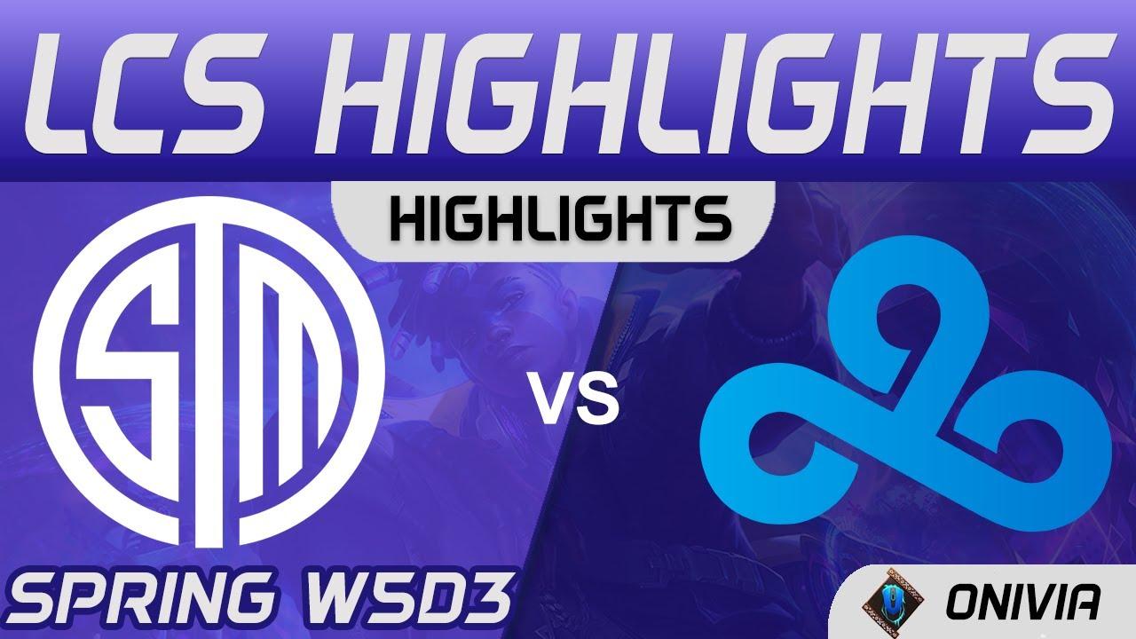 TSM vs C9 Highlights LCS Spring Season 2021 W5D3 Team SoloMid vs Cloud9 by Onivia thumbnail