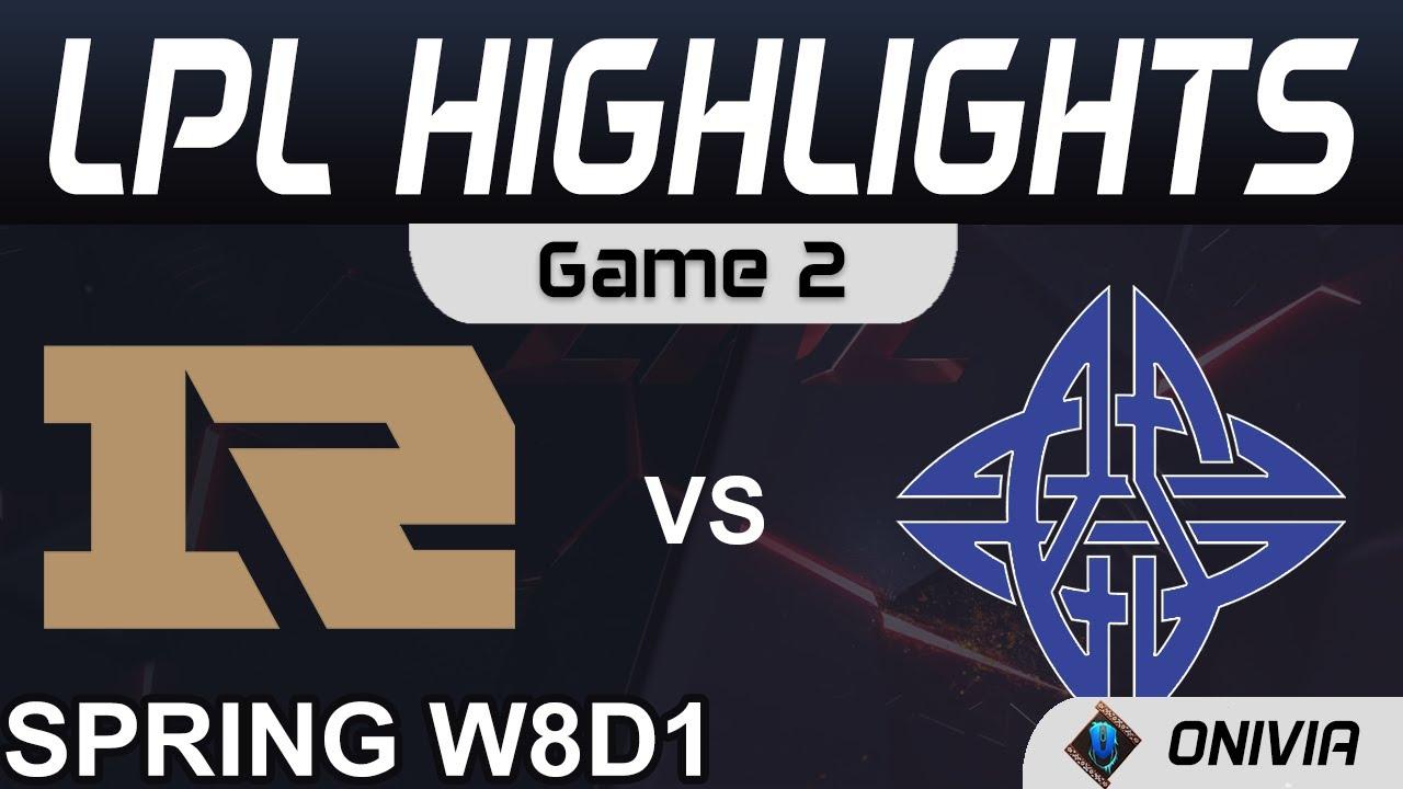 RNG vs ES Highlights Game 2 LPL Spring Season 2021 W8D1 Royal Never Give Up vs eStar Gaming by Onivi thumbnail