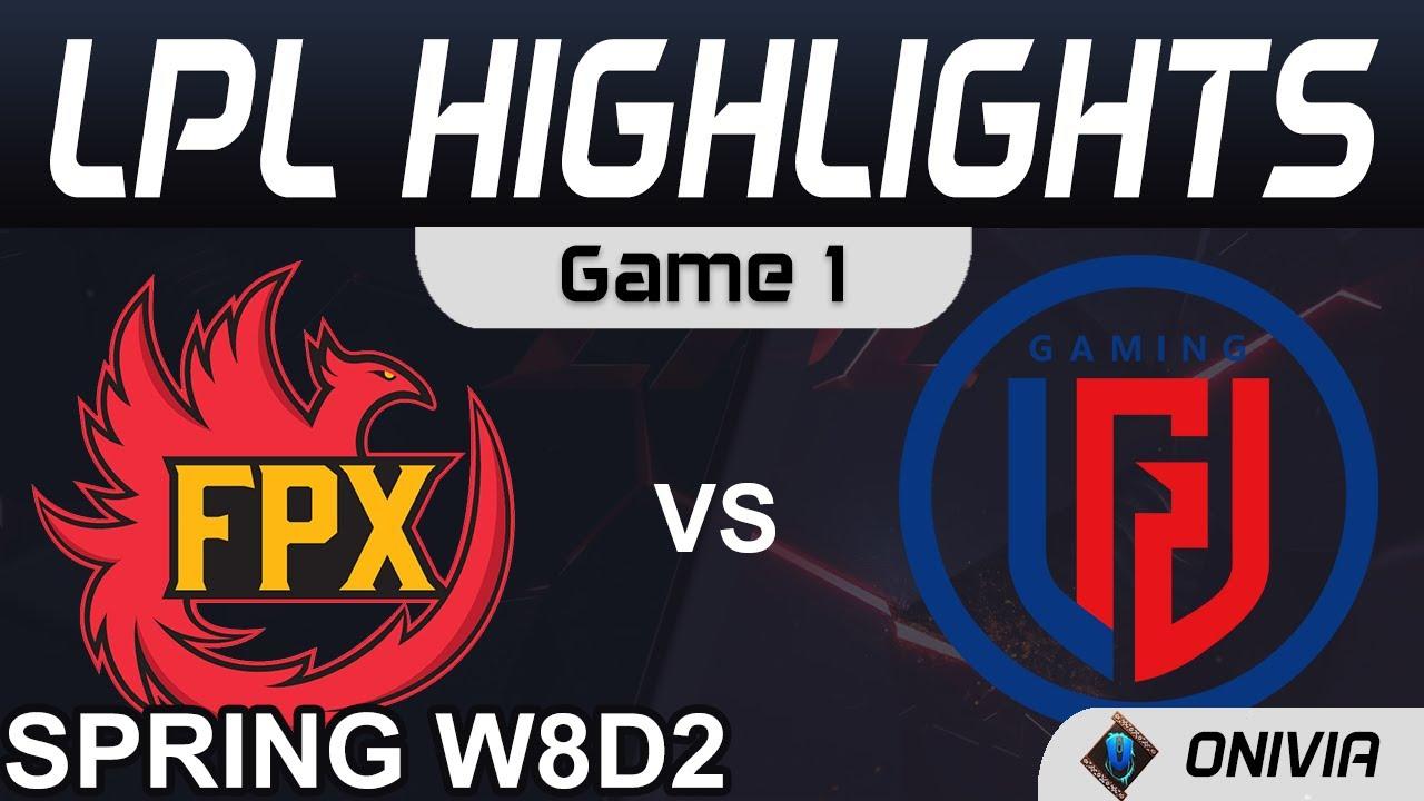 FPX vs LGD Highlights Game 1 LPL Spring Season 2021 W8D2 FunPlus Phoenix vs LGD Gaming by Onivia thumbnail