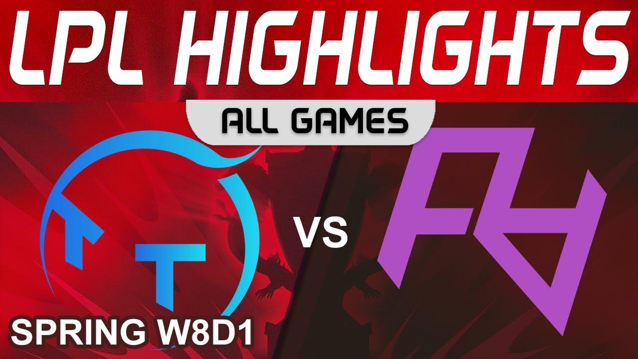 TT vs RA Highlights ALL GAMES LPL Spring Season 2023 W8D1 ThunderTalk Gaming vs Rare Atom by Onivia thumbnail