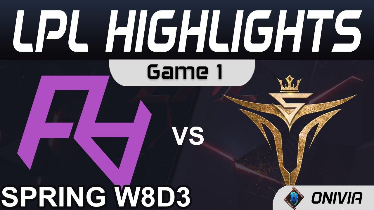 RA vs V5 Highlights Game 1 LPL Spring Season 2021 W8D3 Rare Atom vs Victory Five by Onivia thumbnail