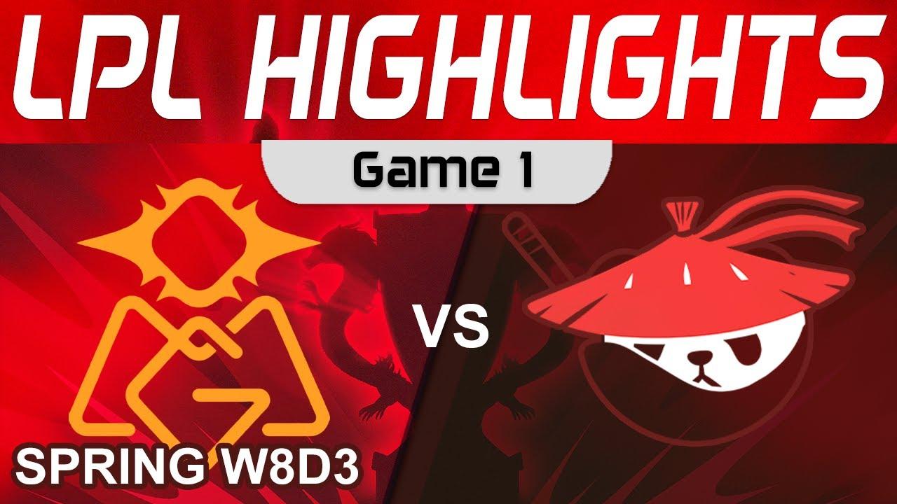 OMG vs AL Highlights Game 1 LPL Spring Season 2023 W8D3 Oh My God vs Anyone's Legend by Onivia thumbnail