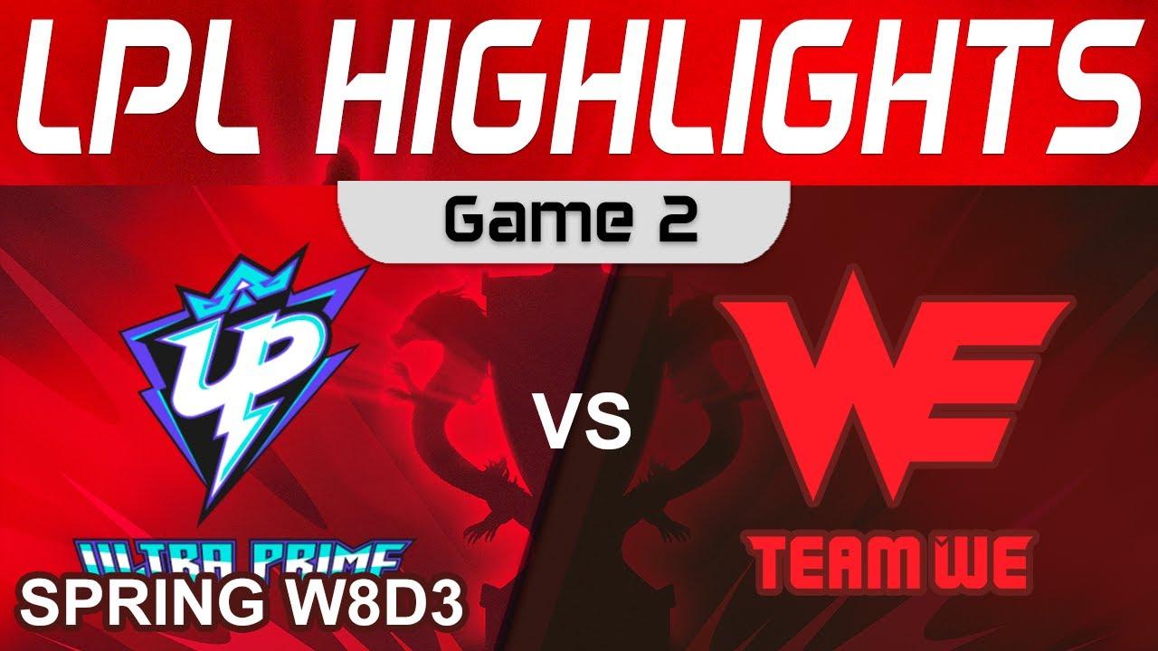 UP vs WE Highlights Game 2 LPL Spring Season 2023 W8D3 Ultra Prime vs Team WE by Onivia thumbnail