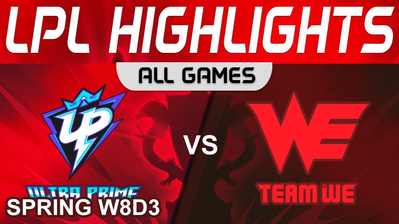 UP vs WE Highlights ALL GAMES LPL Spring Season 2023 W8D3 Ultra Prime vs Team WE by Onivia thumbnail