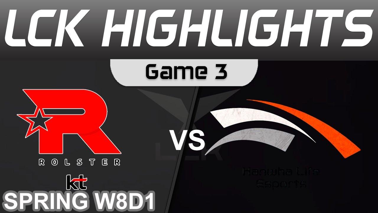 KT vs HLE Highlights Game 3 LCK Spring Season 2023 W8D1 KT Rolster vs Hanwha Life Esports by Onivia thumbnail