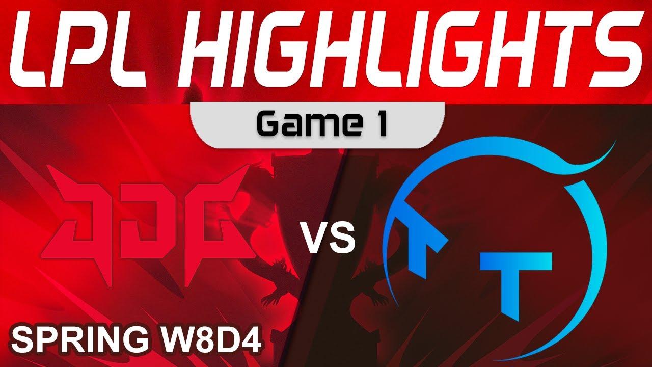 JDG vs TT Highlights Game 1 LPL Spring Season 2023 W8D4 JD Gaming vs ThunderTalk Gaming by Onivia thumbnail