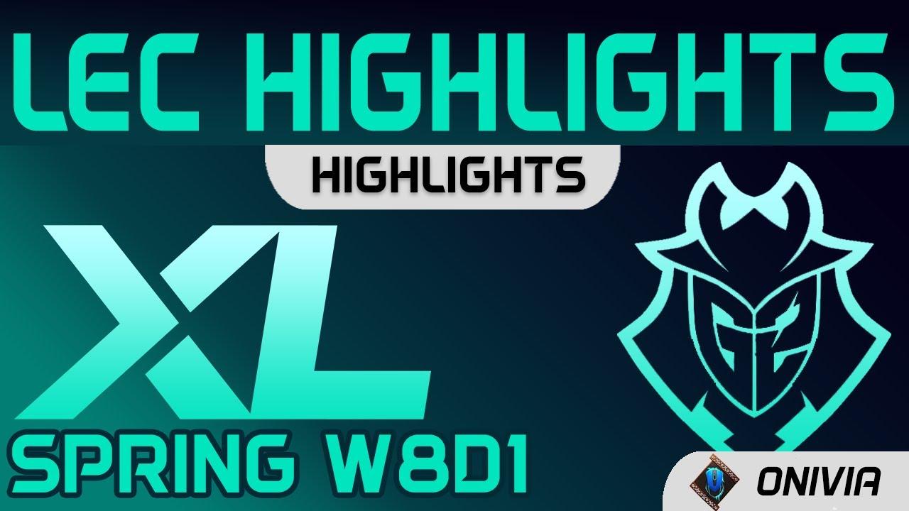 XL vs G2 Highlights LEC Spring Season 2021 W8D1 Excel Esports vs G2 Esports by Onivia thumbnail